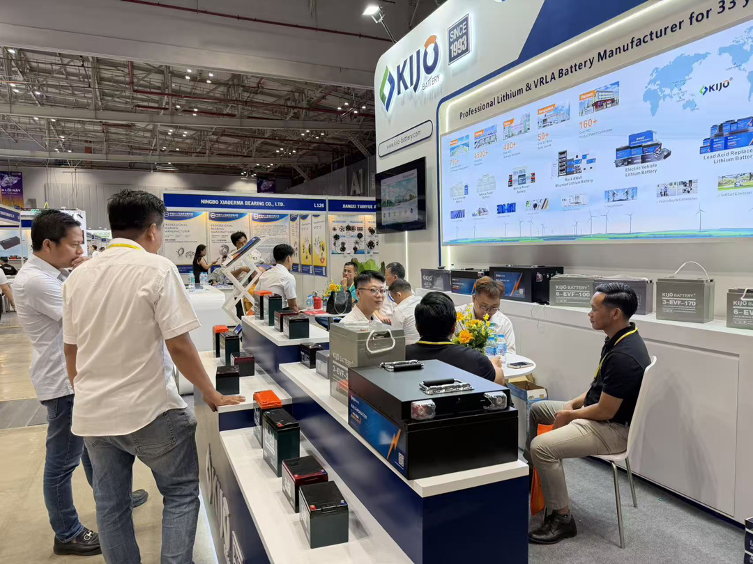 KIJO Battery уверенно дебютирует на Международной выставке автомобилей и мотоциклов Вьетнама 2026 (3)
