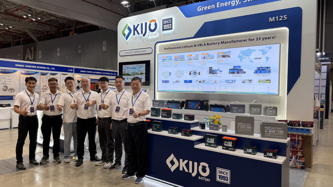 KIJO Battery уверенно дебютирует на Международной выставке автомобилей и мотоциклов Вьетнама 2026